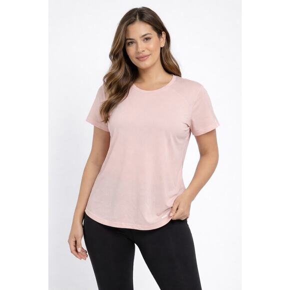 SUGOI Tops - NEW Sugoi Women's Large Prism Short Sleeve Shirt Wicking Light Weight Pink